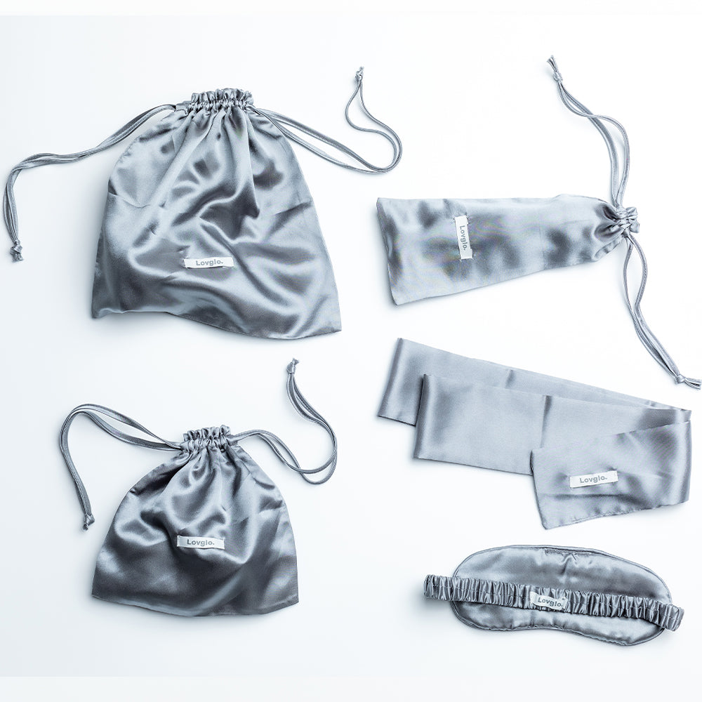 Lovglo Eye Mask and Tie Set